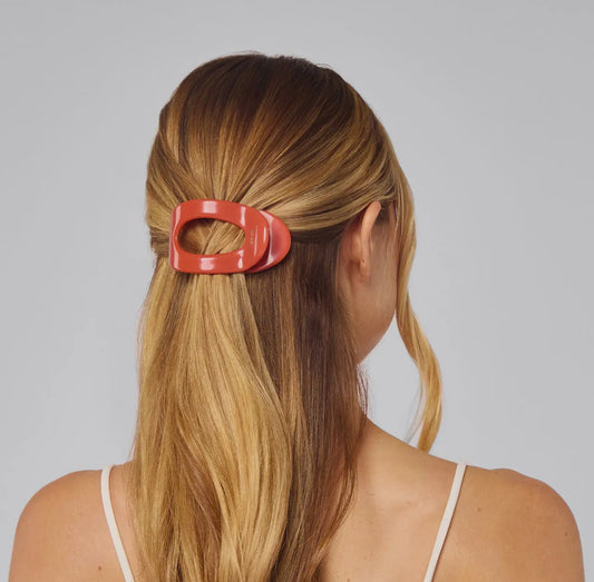 Recycled Plastic Flat Cloud Clip - Cherry