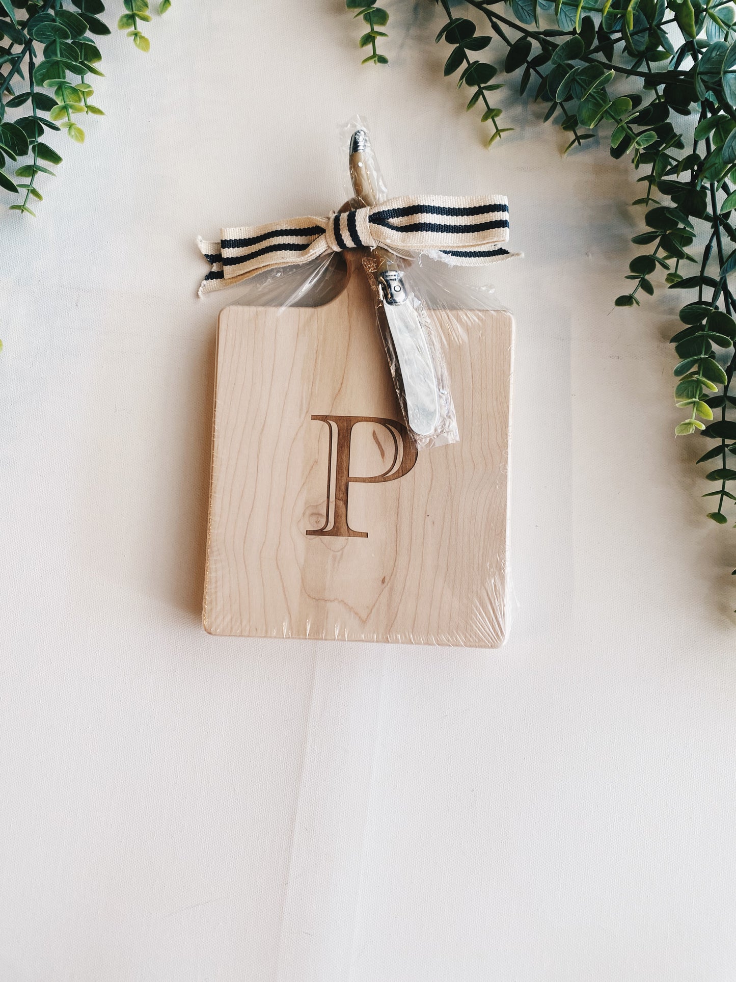 Monogram Artisan Board w/ Spreader