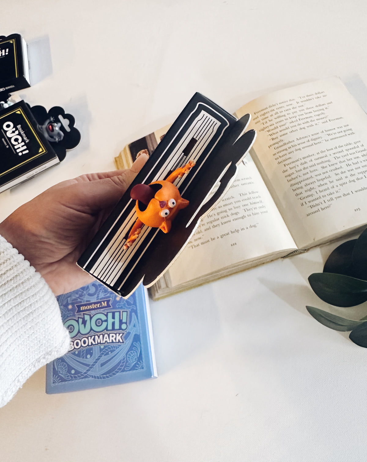 Ouch 3D Bookmark