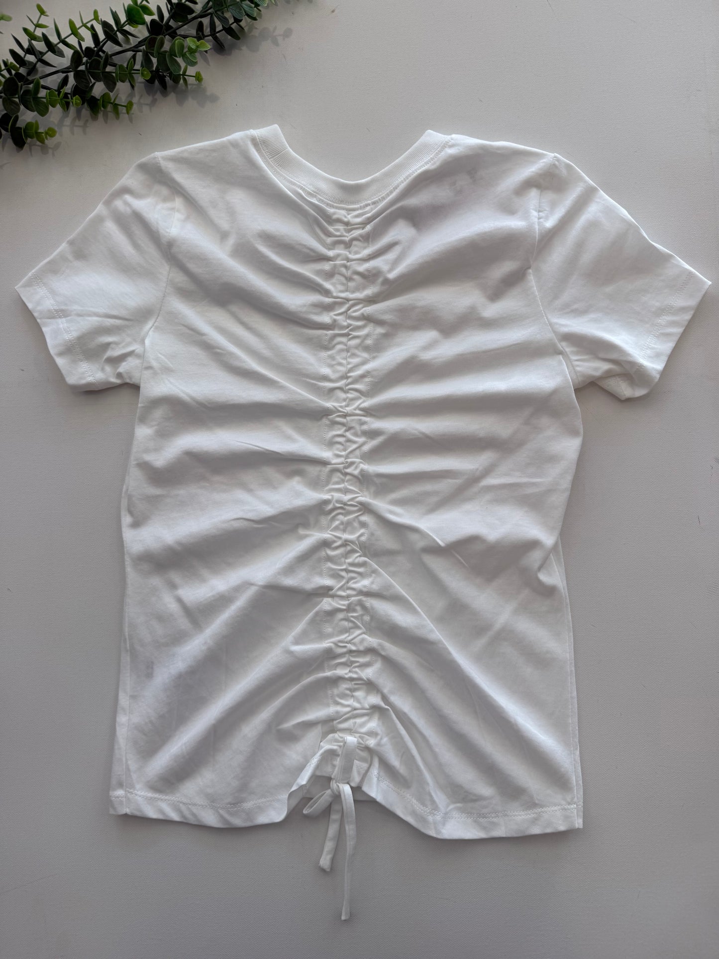 Soul Ties Ruched Back Tee