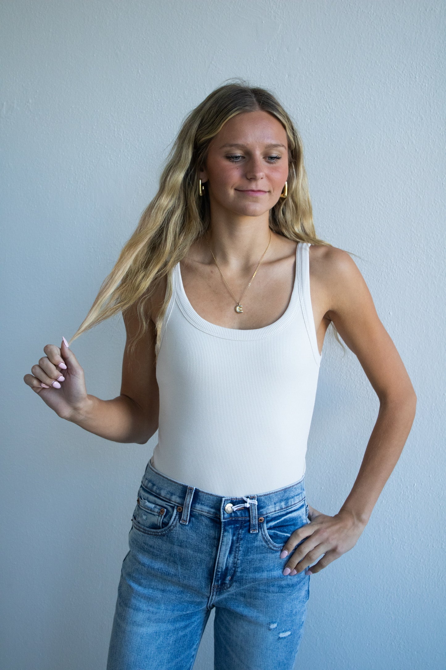 Iconic Bodysuit - Crystal