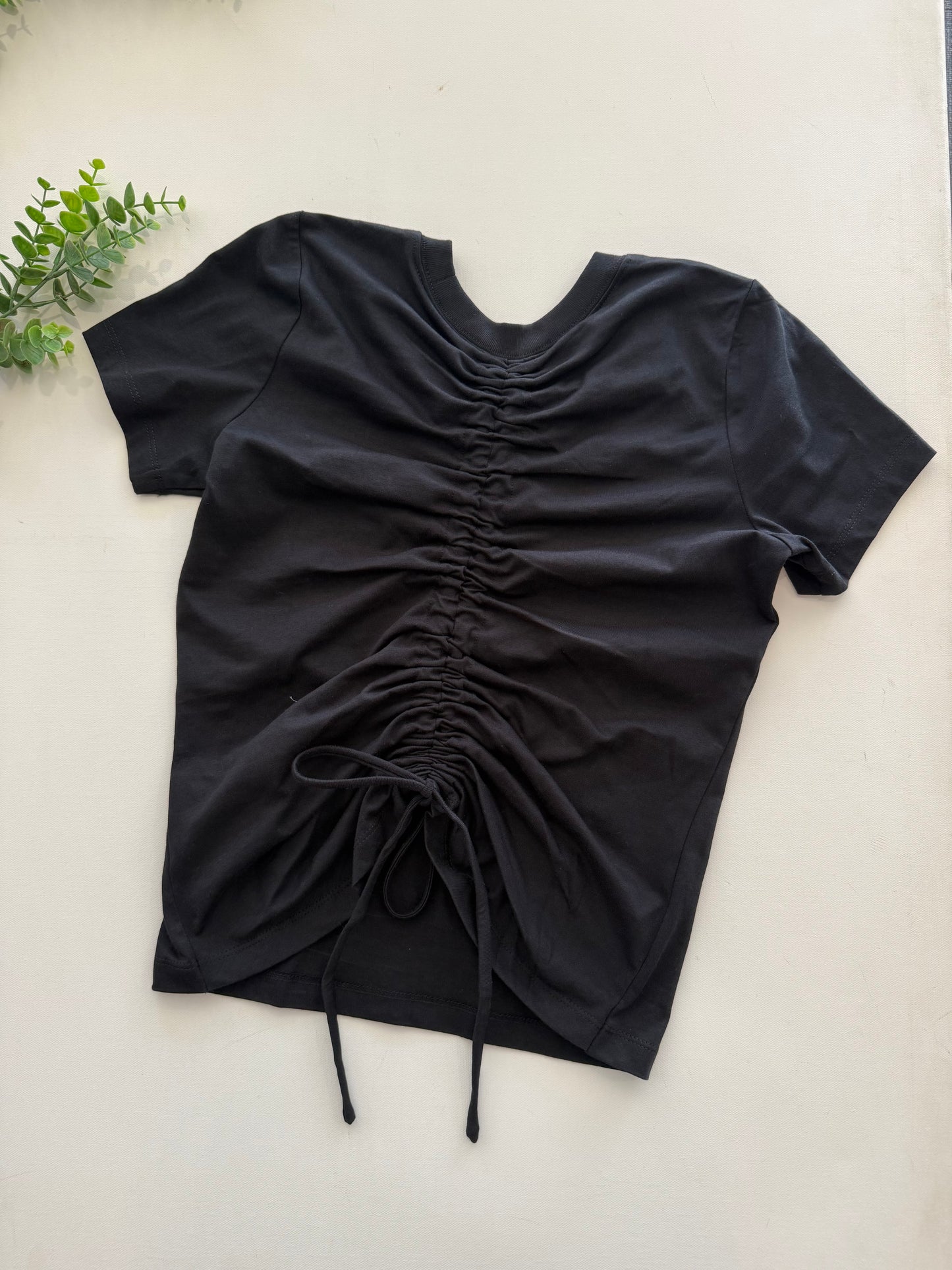 Soul Ties Ruched Back Tee