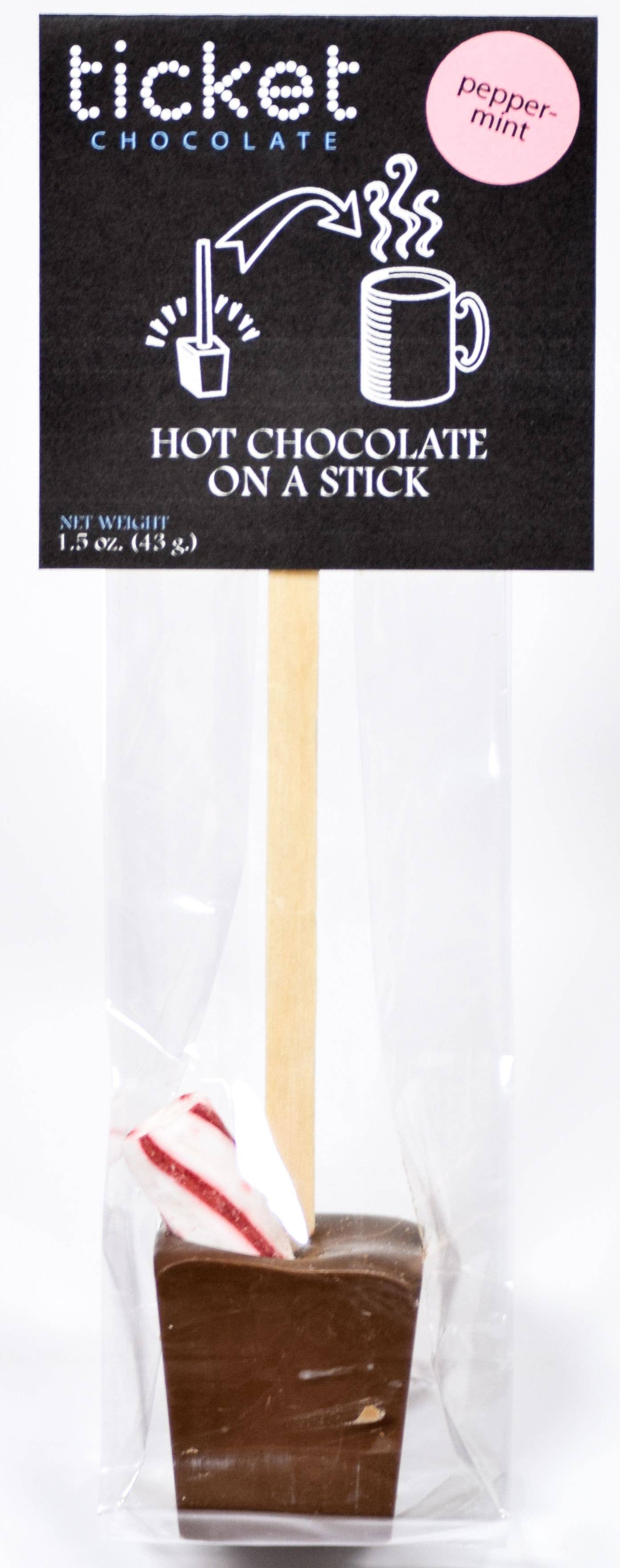 Hot Chocolate on a Stick - Belgian Milk