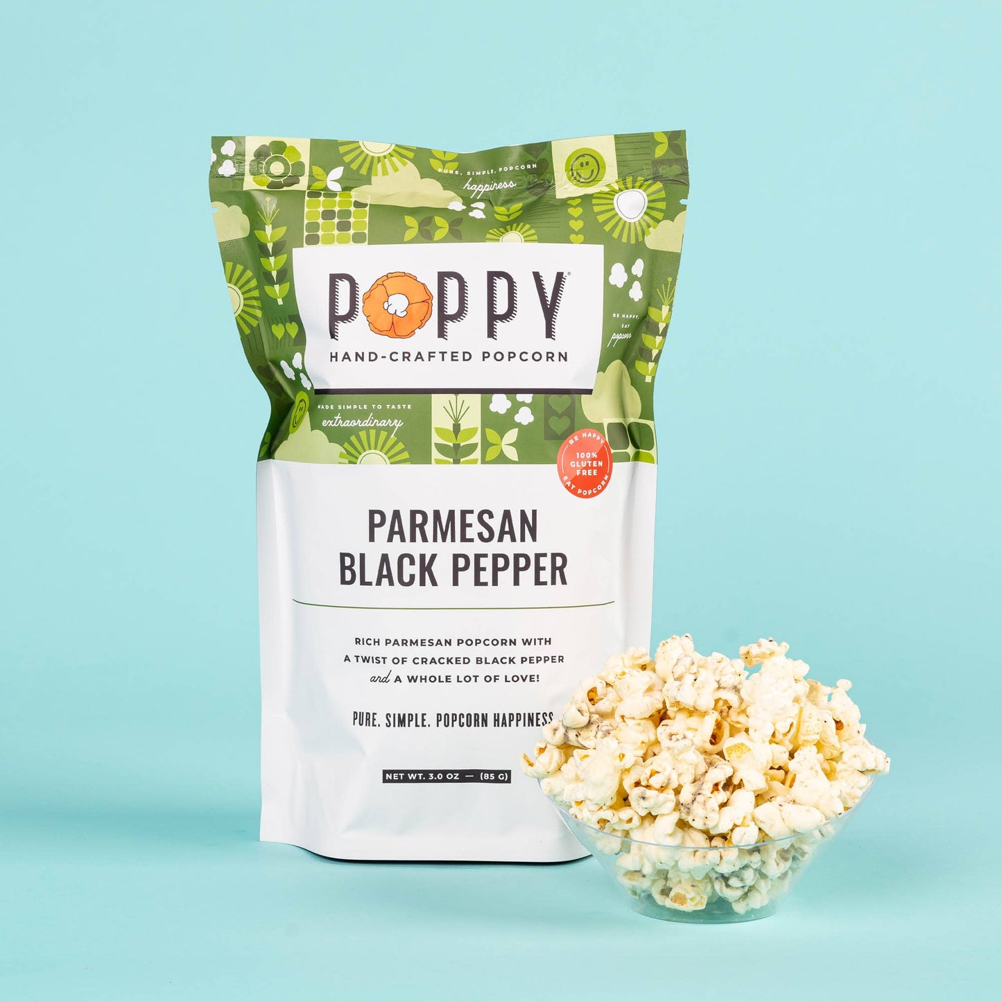 Parmesan Black Pepper Popcorn