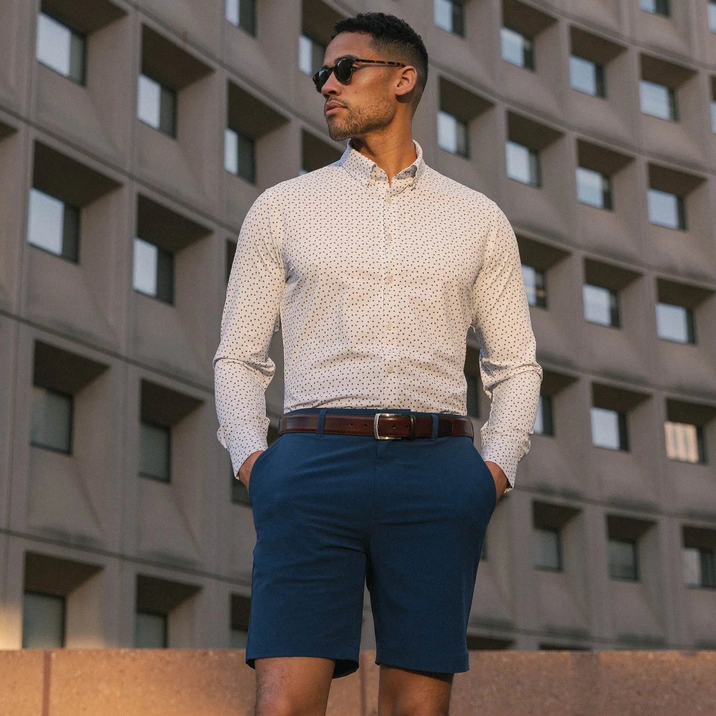 Monaco Mini Floral LS Button Up