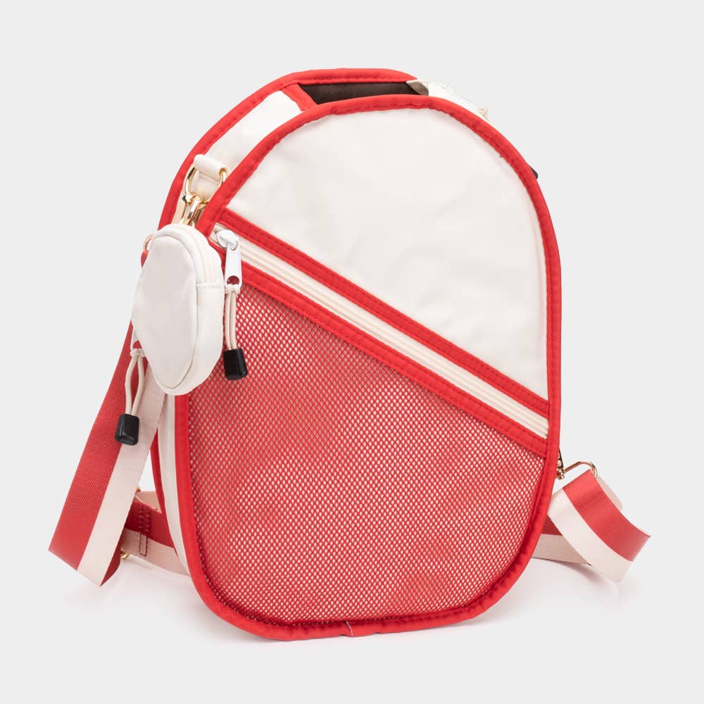 Pickleball Sling Bag - Ivory