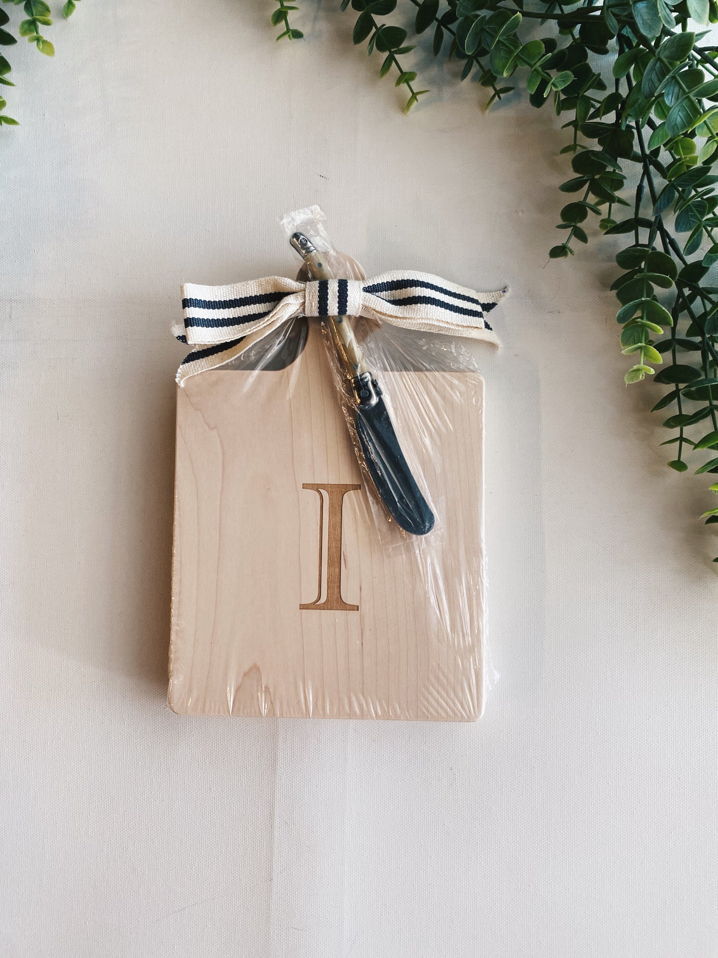 Monogram Artisan Board w/ Spreader