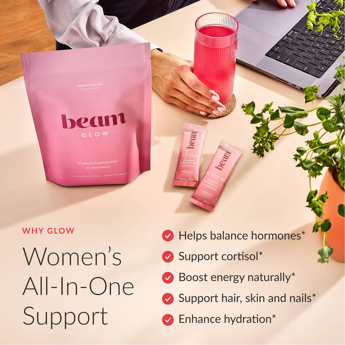 Beam Glow - Raspberry