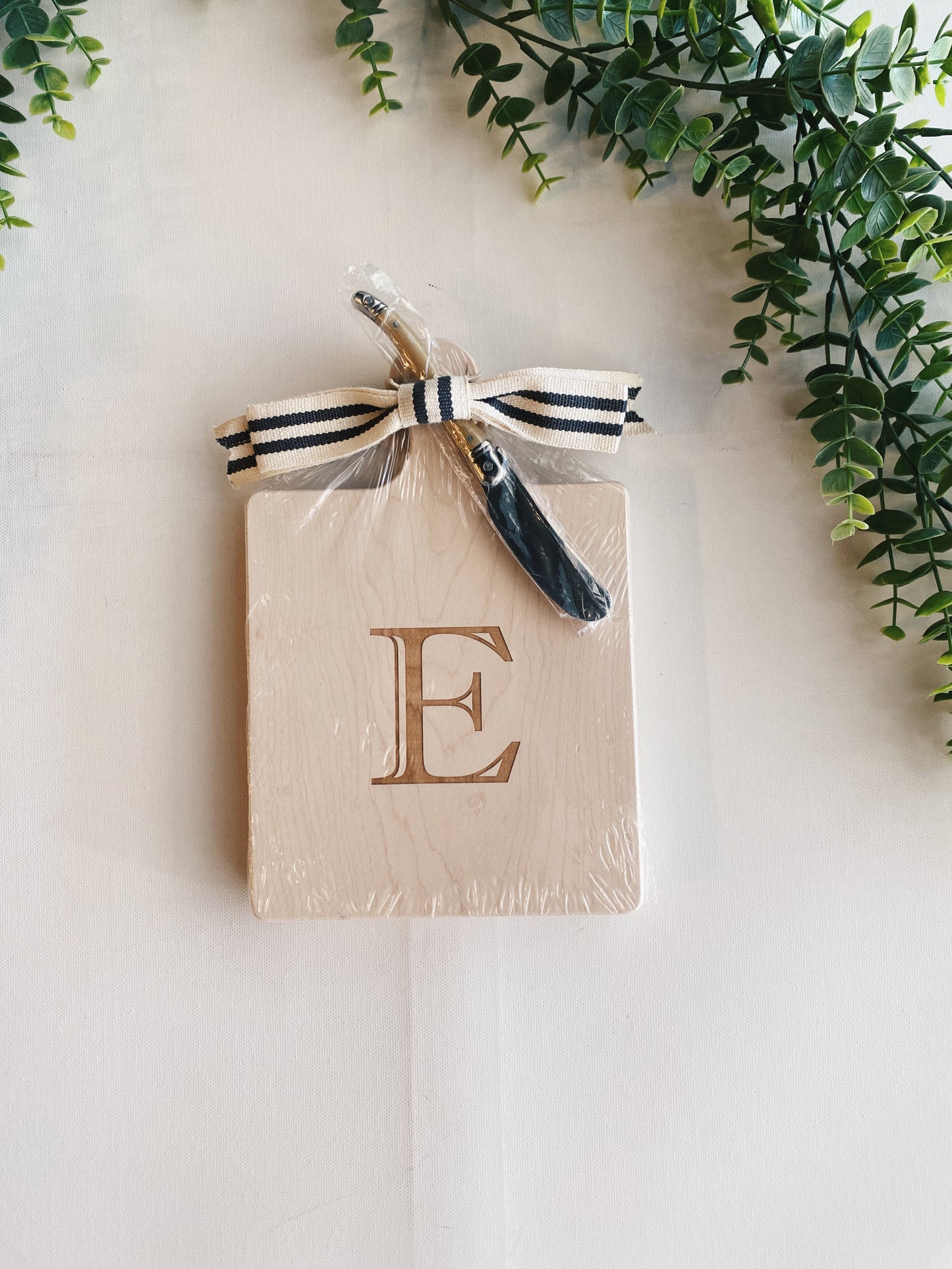 Monogram Artisan Board w/ Spreader