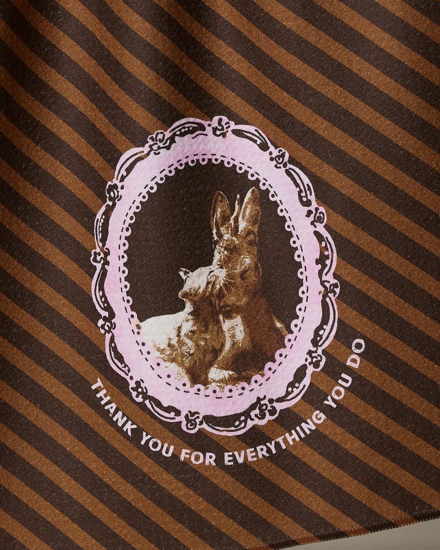 Strong and Caring Tea Towel