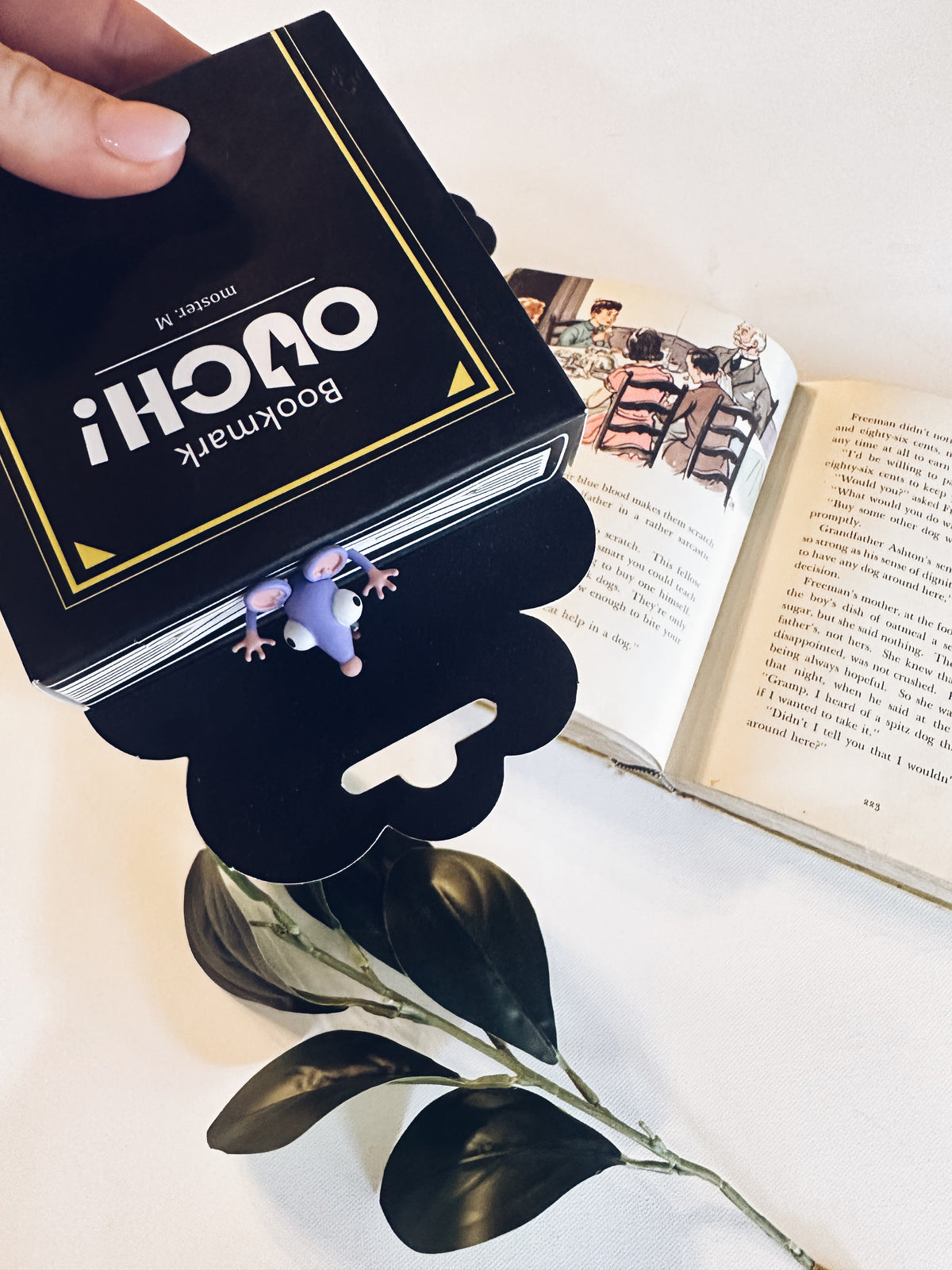 Ouch 3D Bookmark
