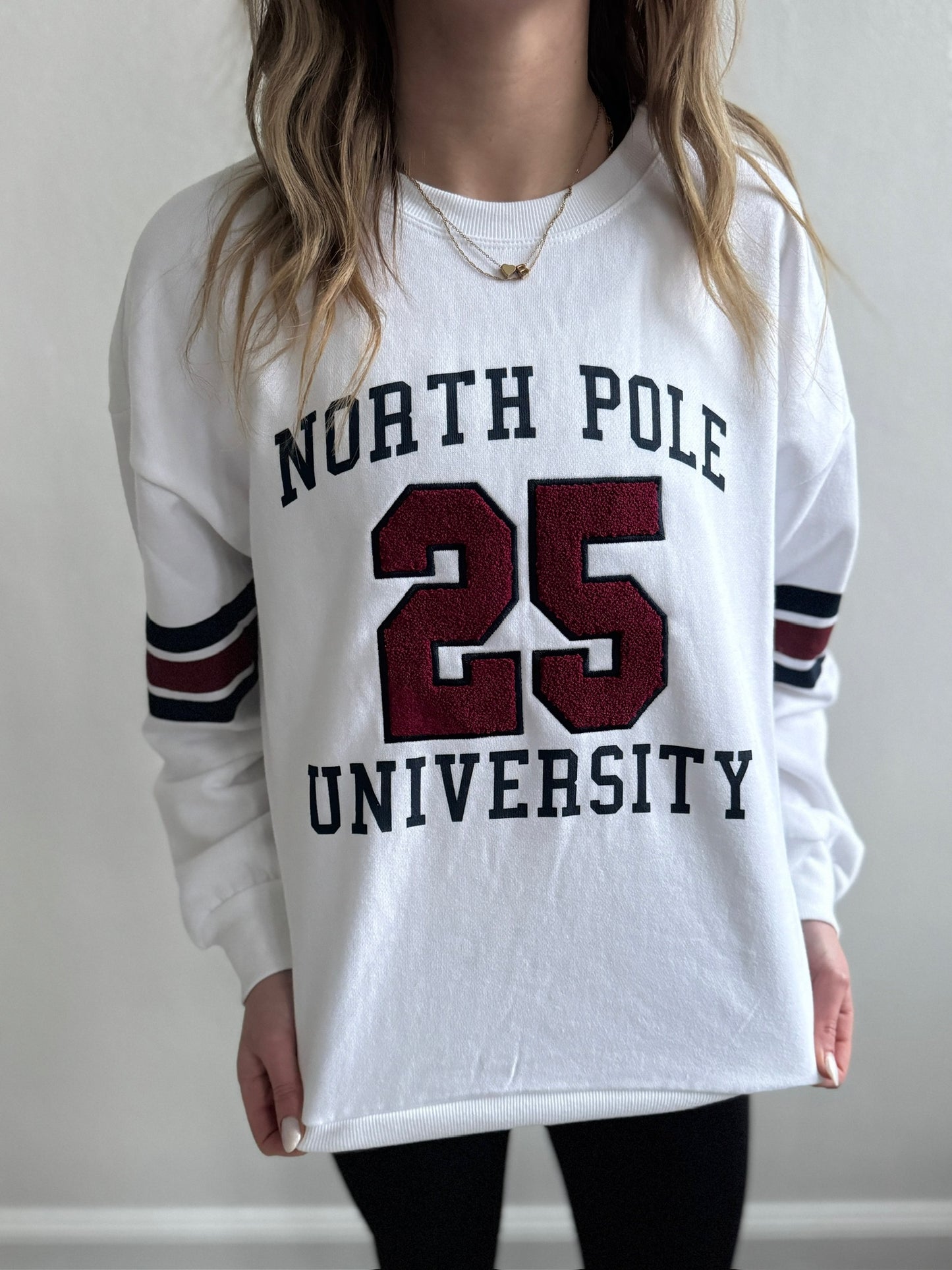 North Pole Sweatshirt - White