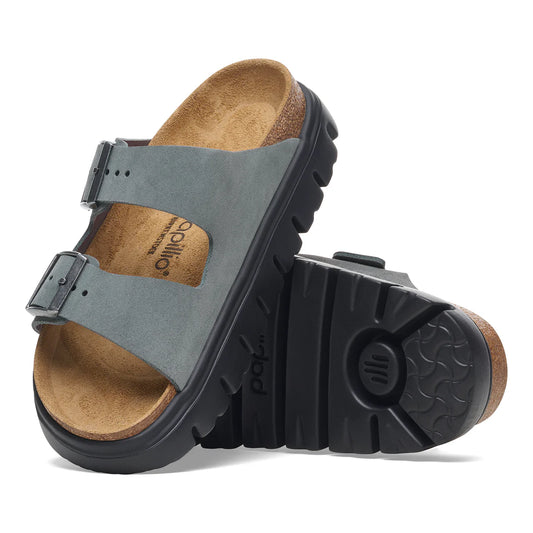 Arizona Chunky Suede - Basalt Grey Black