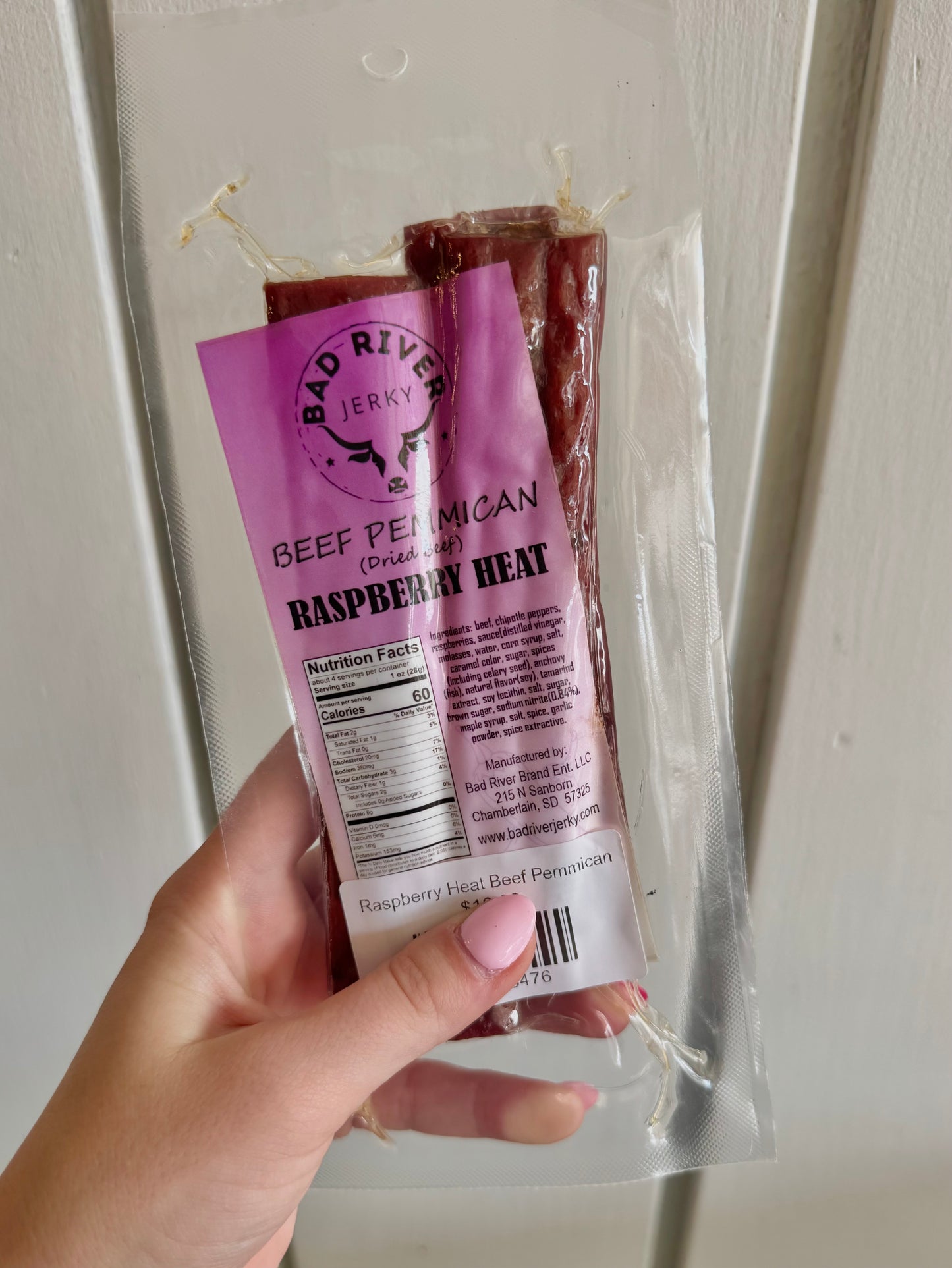Raspberry Heat Beef Pemmican