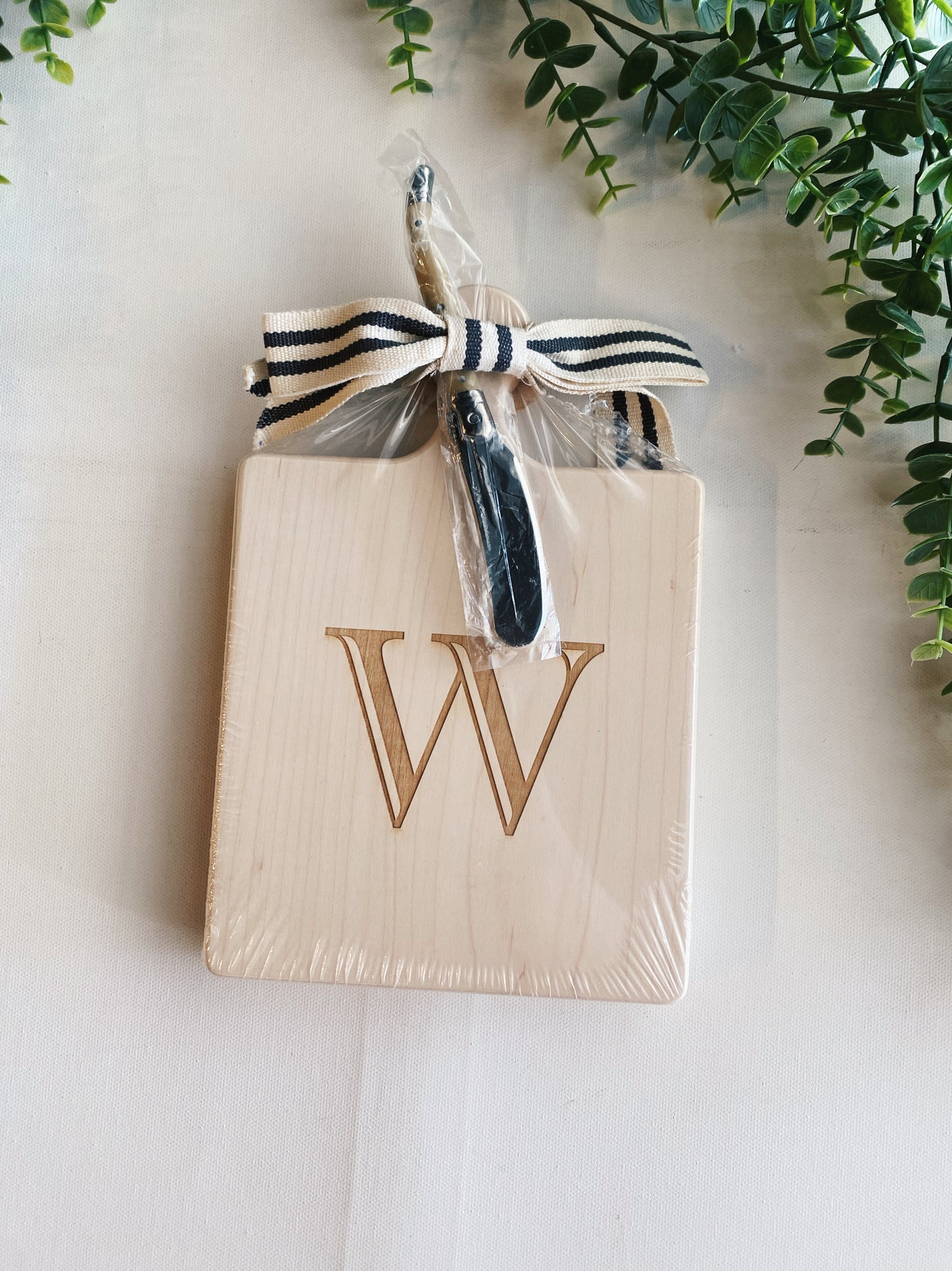 Monogram Artisan Board w/ Spreader