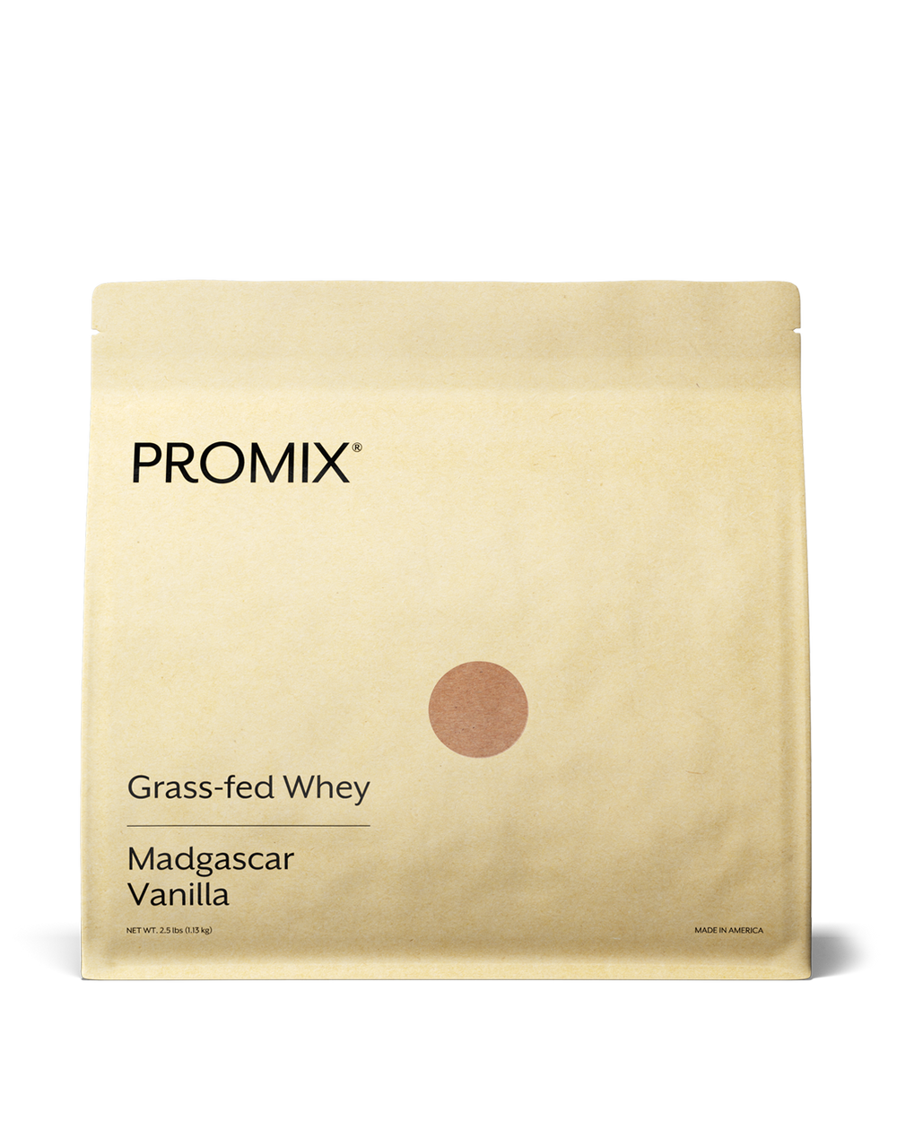 Whey Protein Powder: Unflavored / 2.5 LB Bag