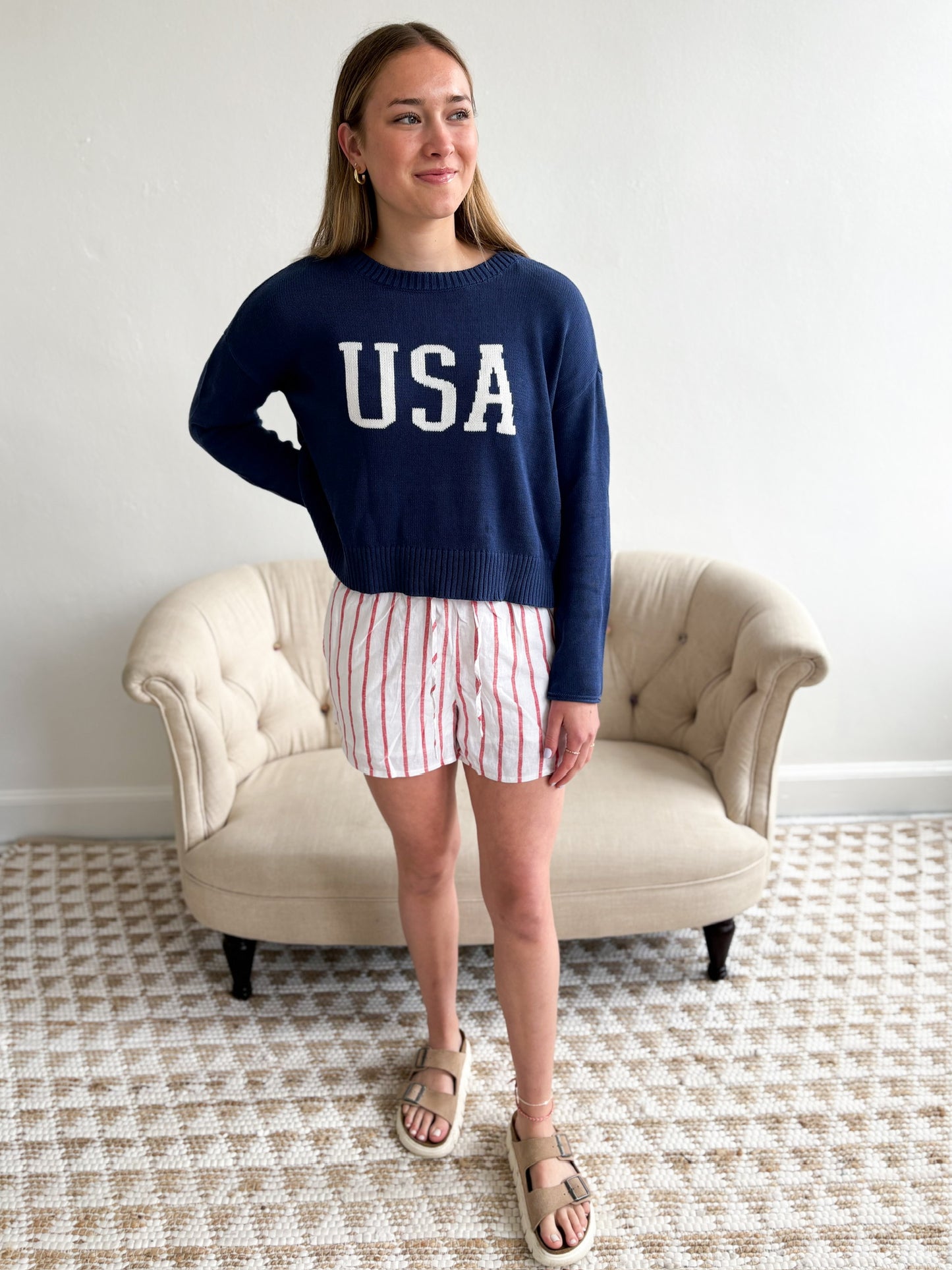 Perfect Line Short - Cabana Red