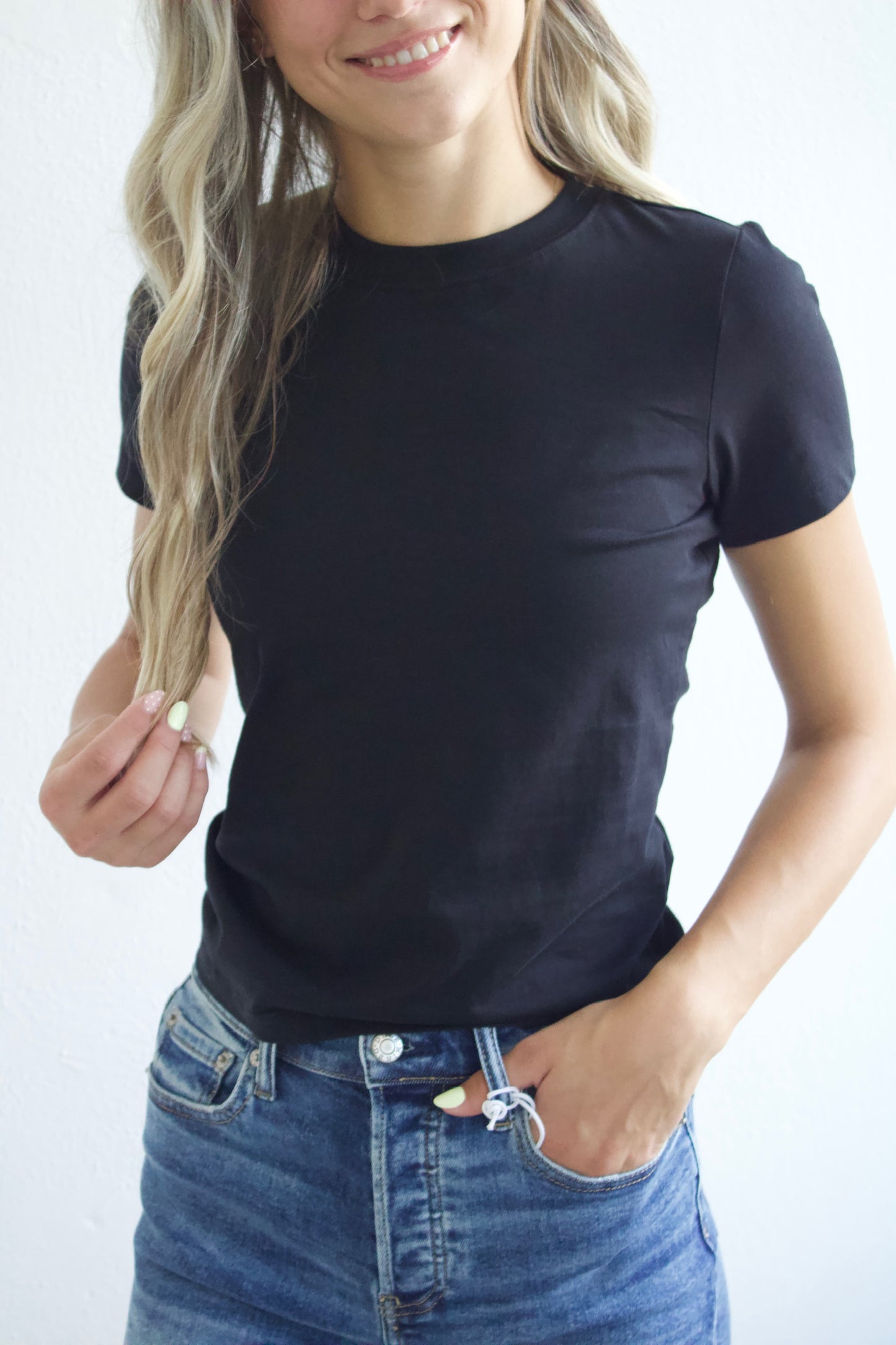 Soul Ties Ruched Back Tee