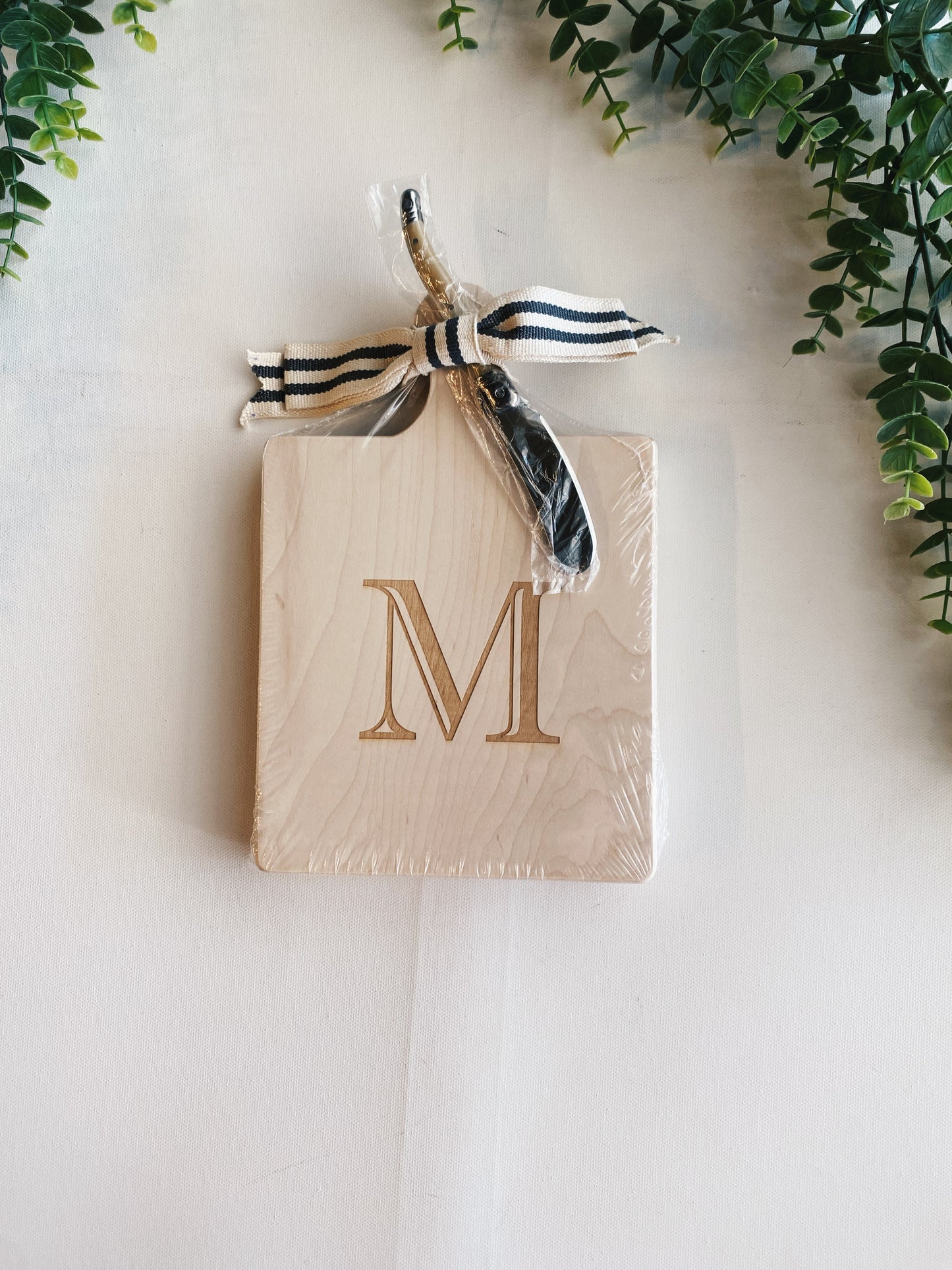 Monogram Artisan Board w/ Spreader