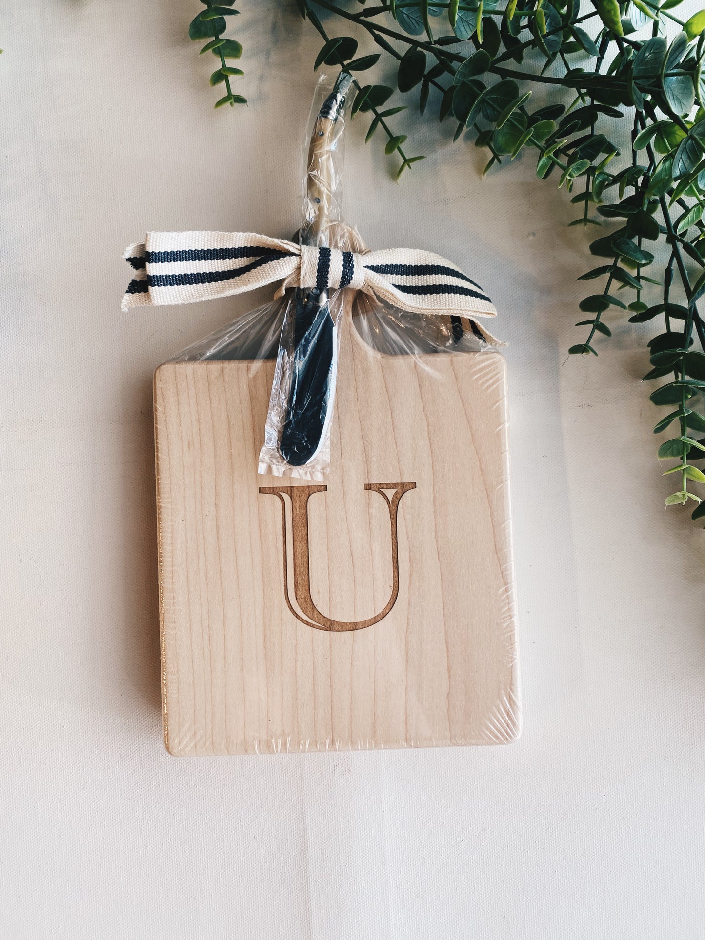 Monogram Artisan Board w/ Spreader