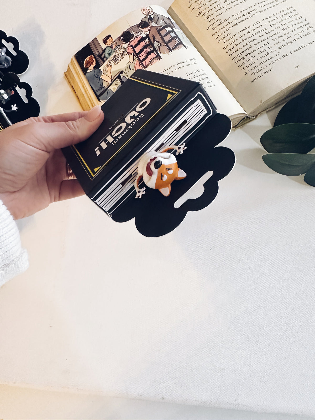 Ouch 3D Bookmark