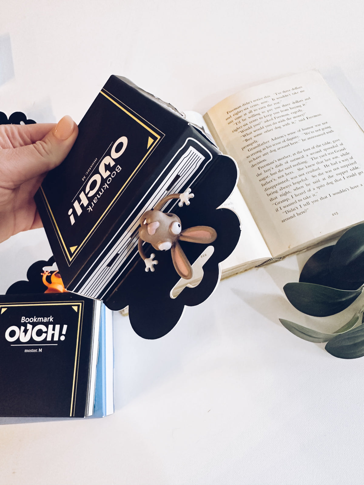 Ouch 3D Bookmark