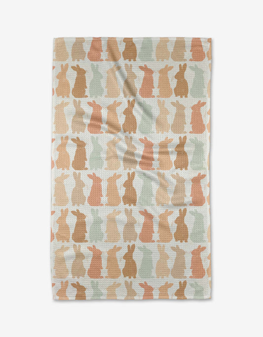 Cute Easter Bunny Tea Towel