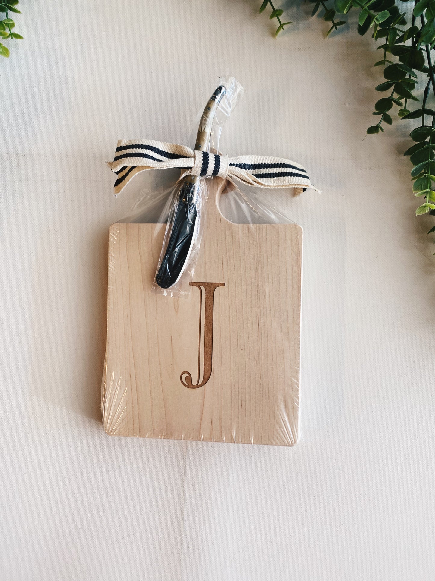 Monogram Artisan Board w/ Spreader