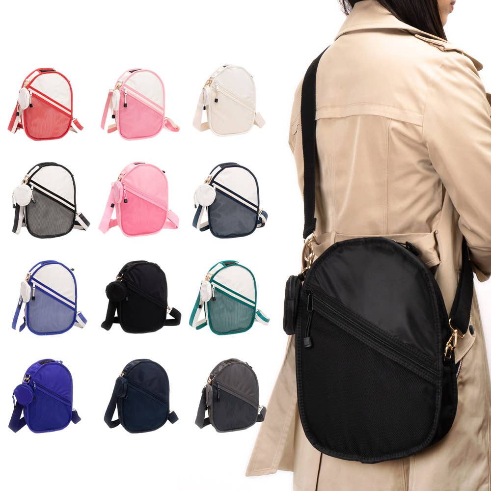 Pickleball Sling Bag - Ivory