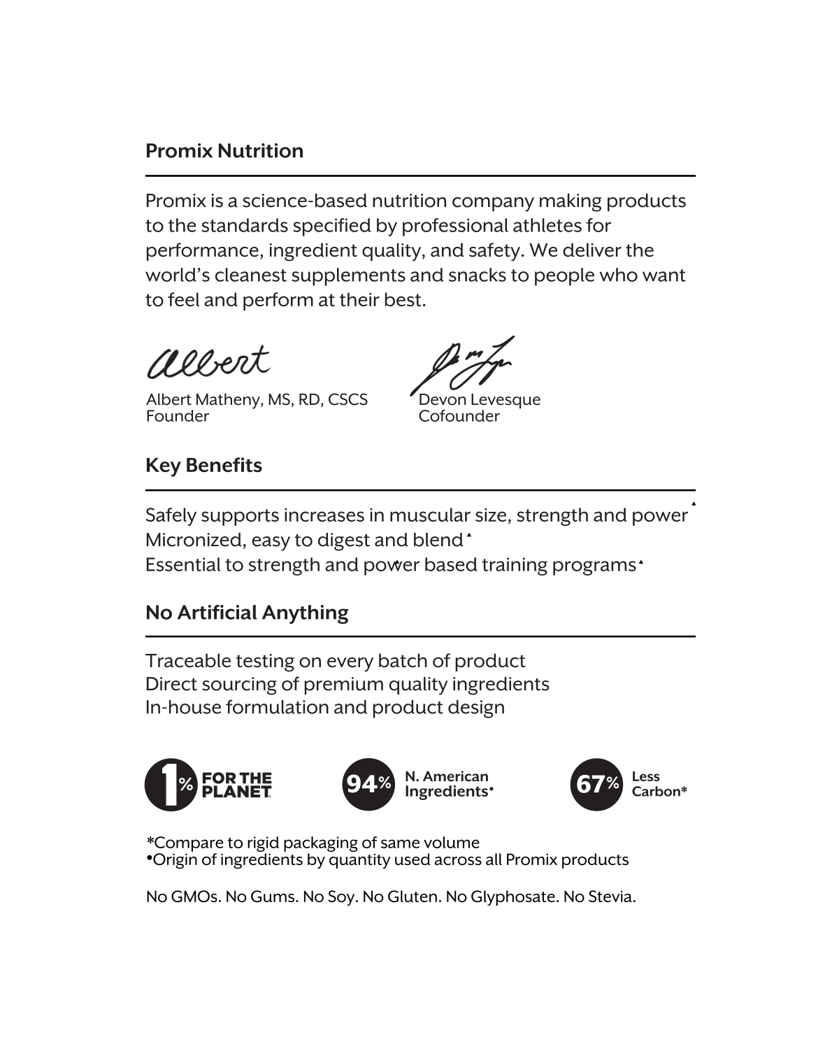 Non-GMO Creatine: 30ct