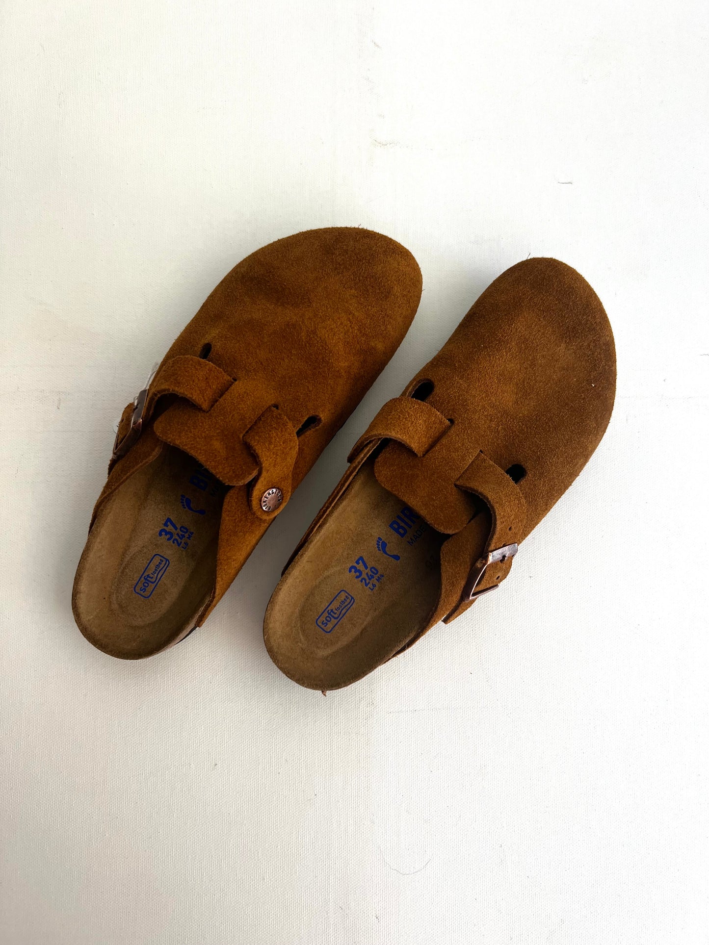 Boston Soft Footbed - Mink Suede