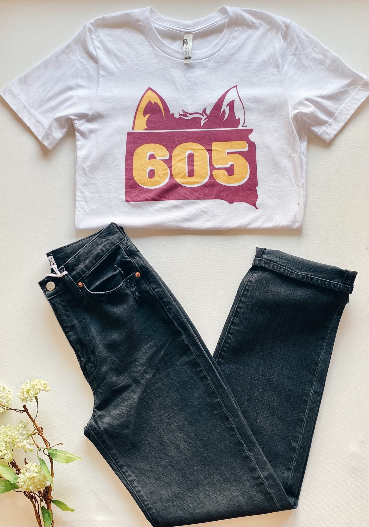 Wolves Tee - White
