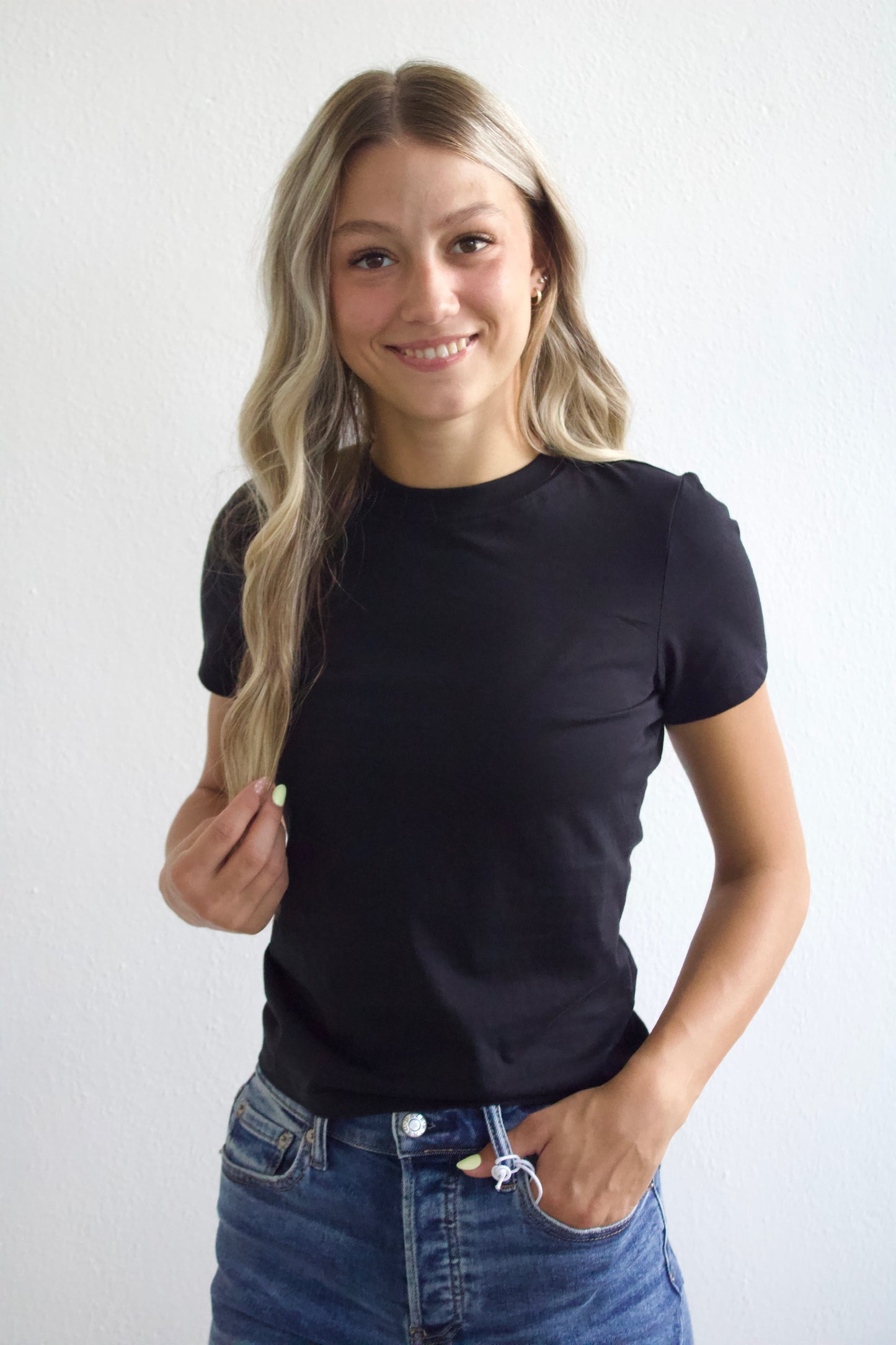 Soul Ties Ruched Back Tee