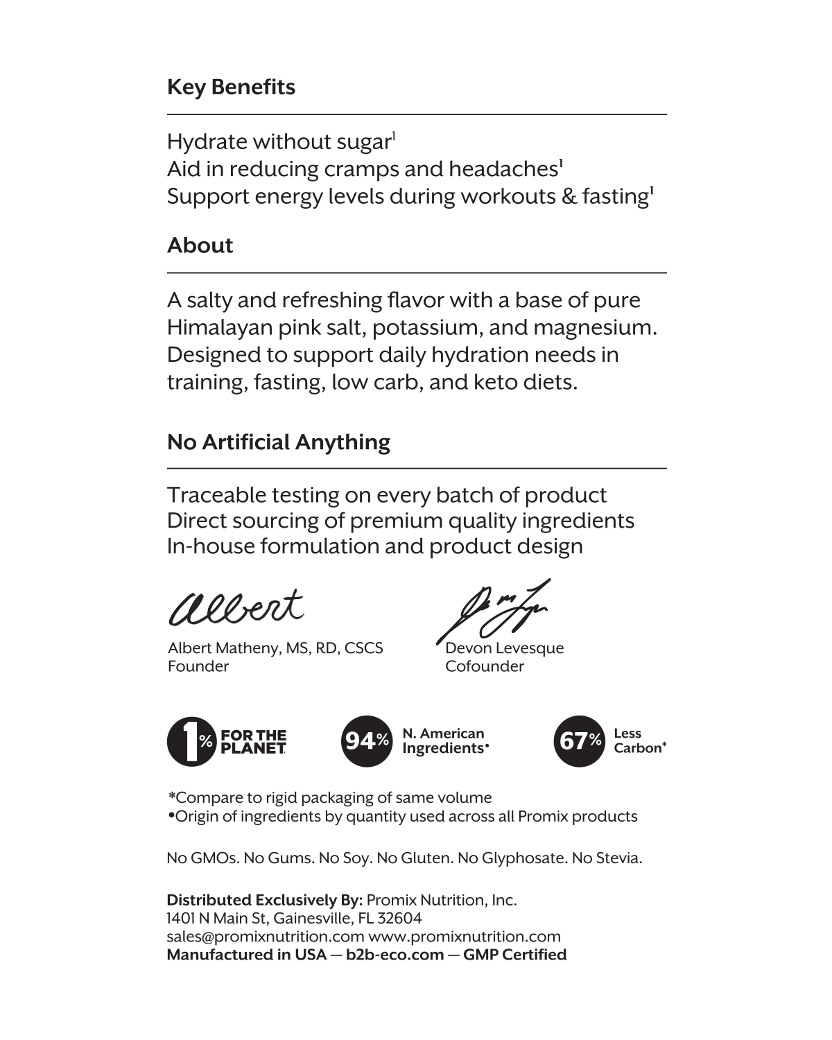 Salted Watermelon Electrolyte Drink Mix: Unsweetened