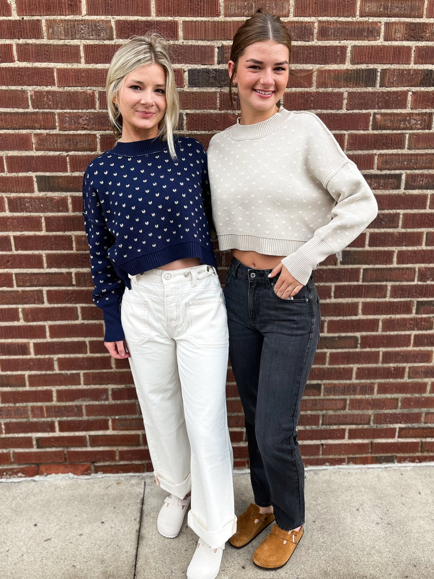 Pattern Easy Street Crop - Oatmeal Combo