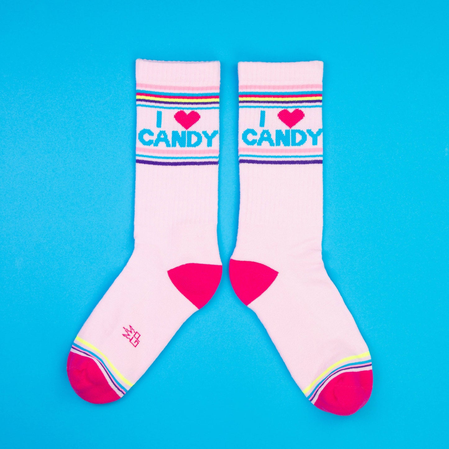 I Love Candy Gym Crew Socks