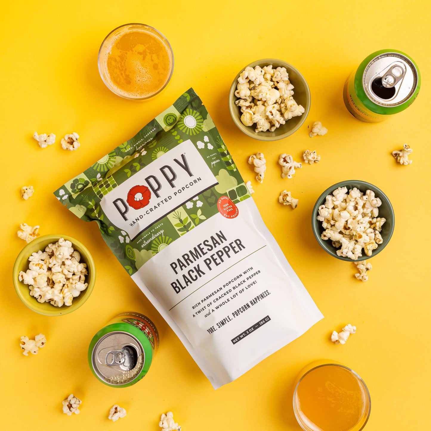 Parmesan Black Pepper Popcorn