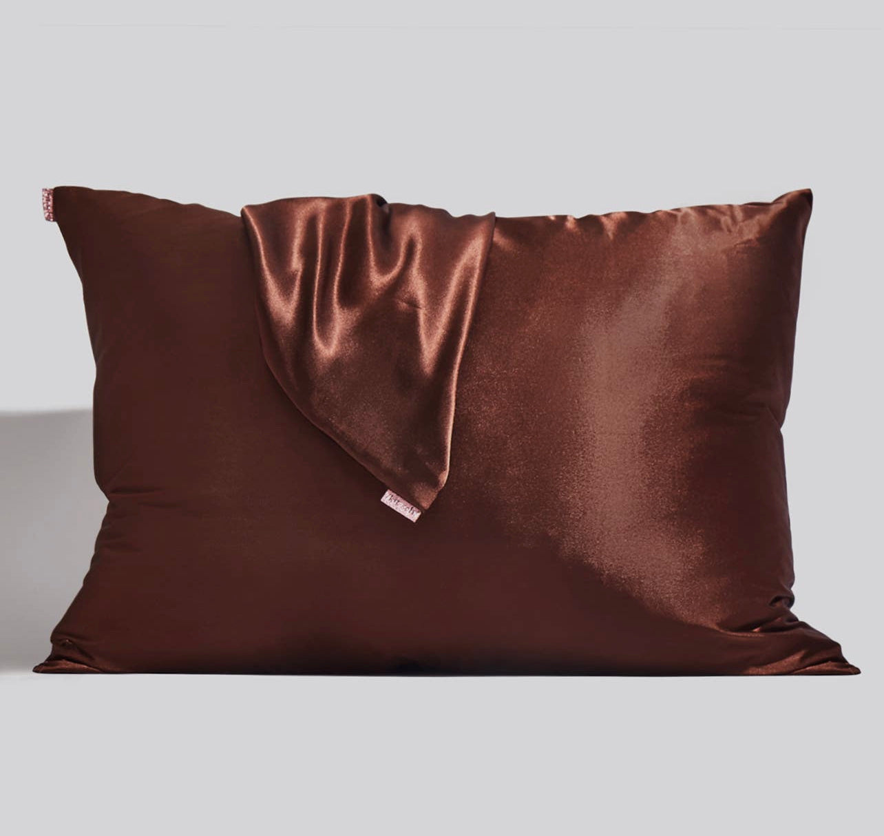 Satin Pillowcase - Chocolate