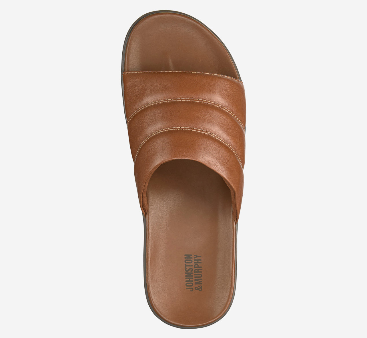 Branson Slide - Tan Full Grain