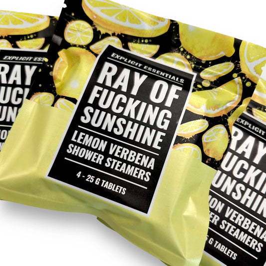 Ray of F&cking Sunshine Shower Steamers