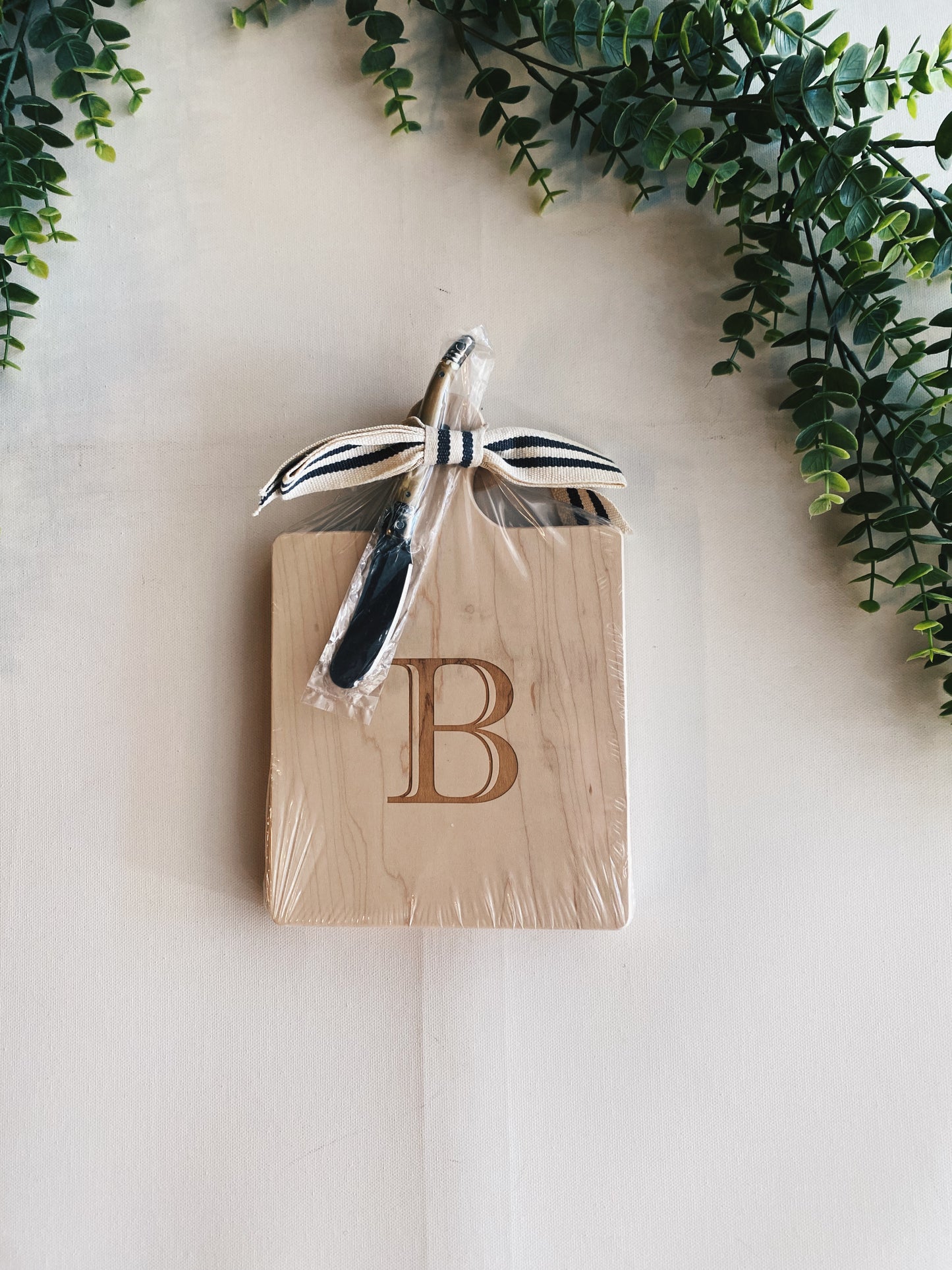 Monogram Artisan Board w/ Spreader