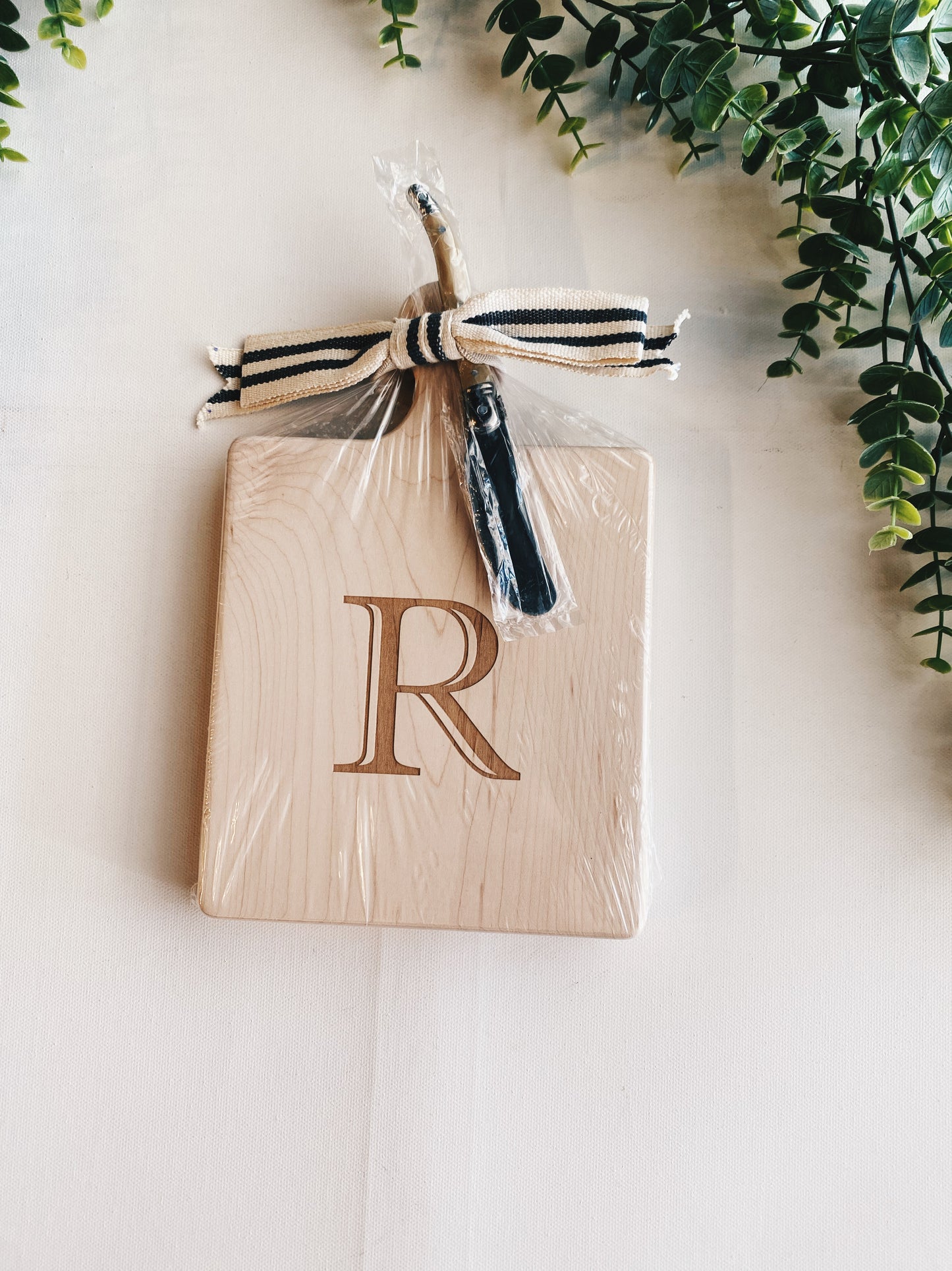 Monogram Artisan Board w/ Spreader