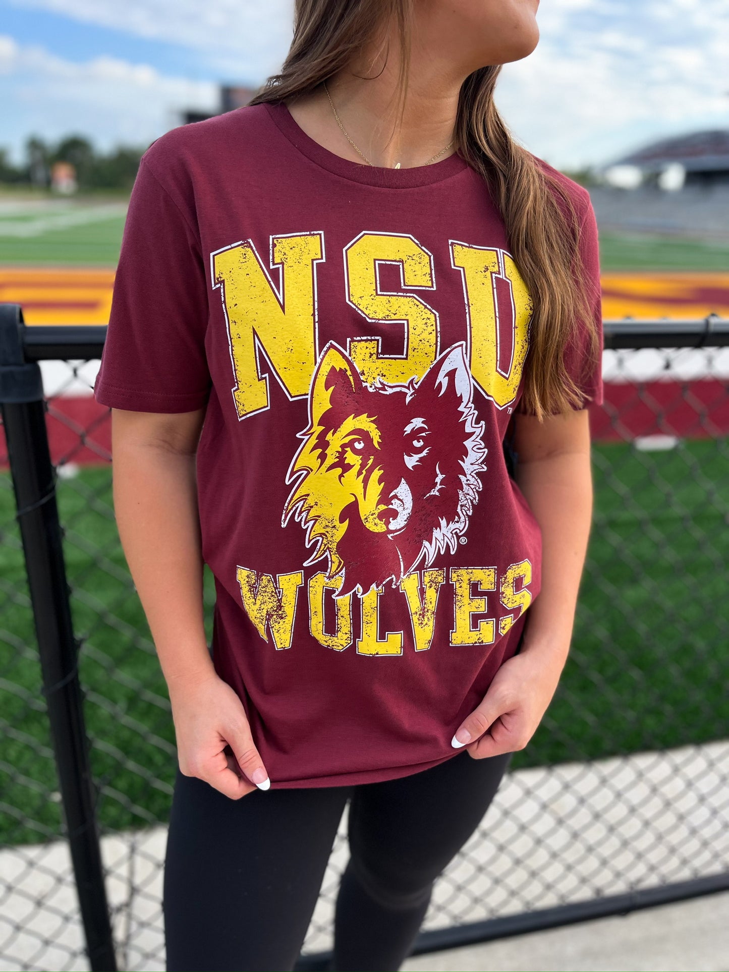NSU Meyer Tee - Maroon