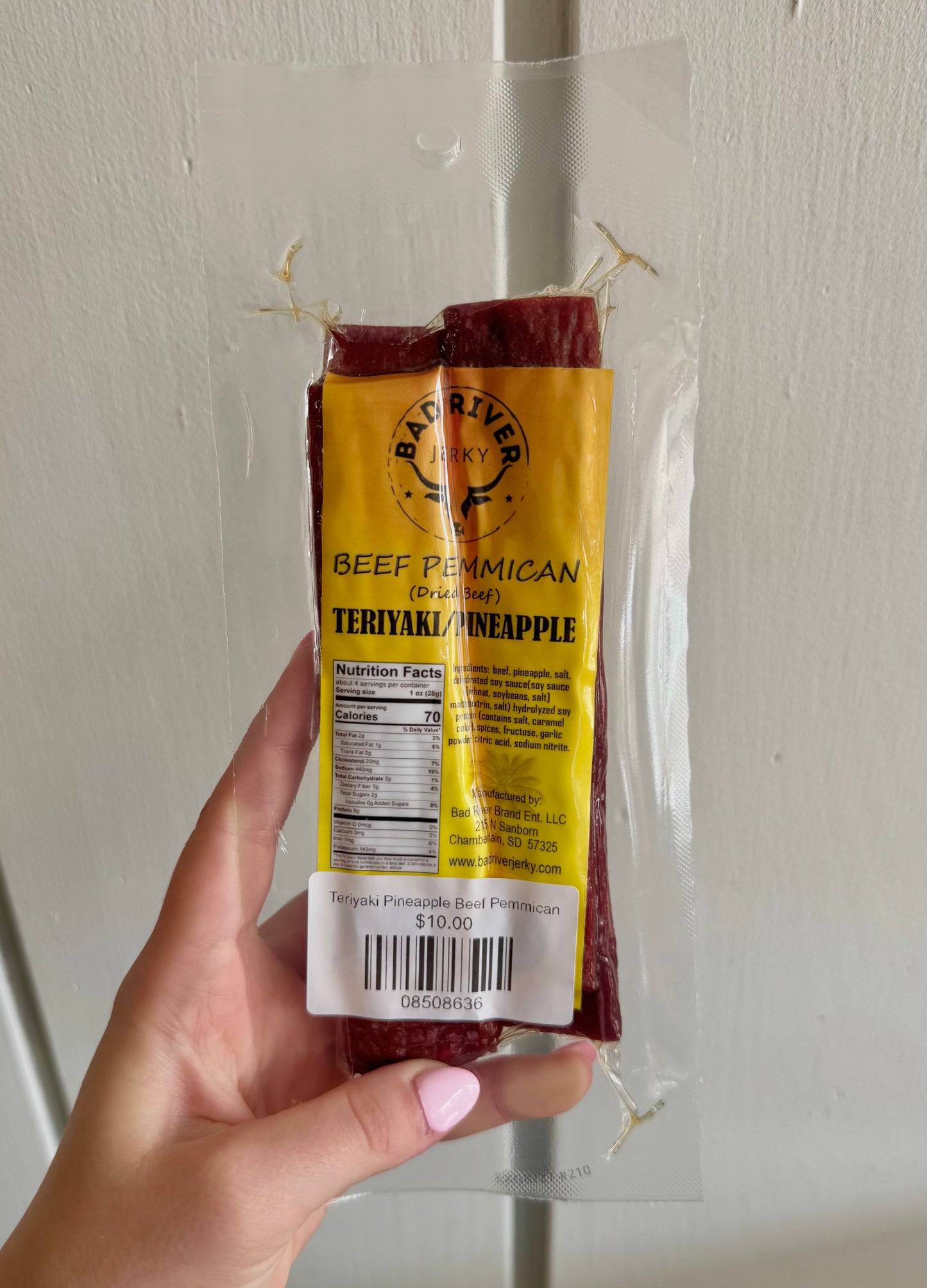 Teriyaki Pineapple Beef Pemmican