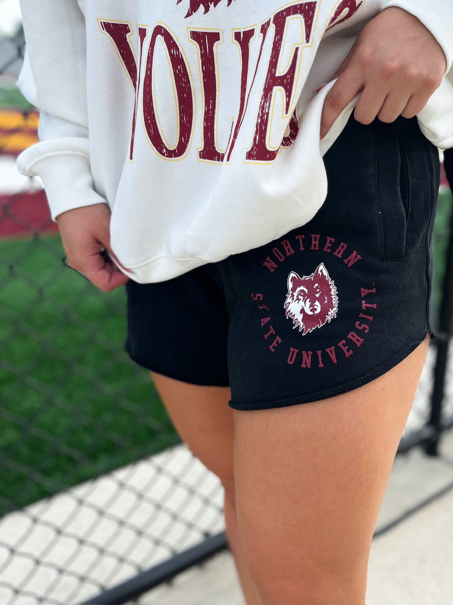 NSU Short - Washed Black