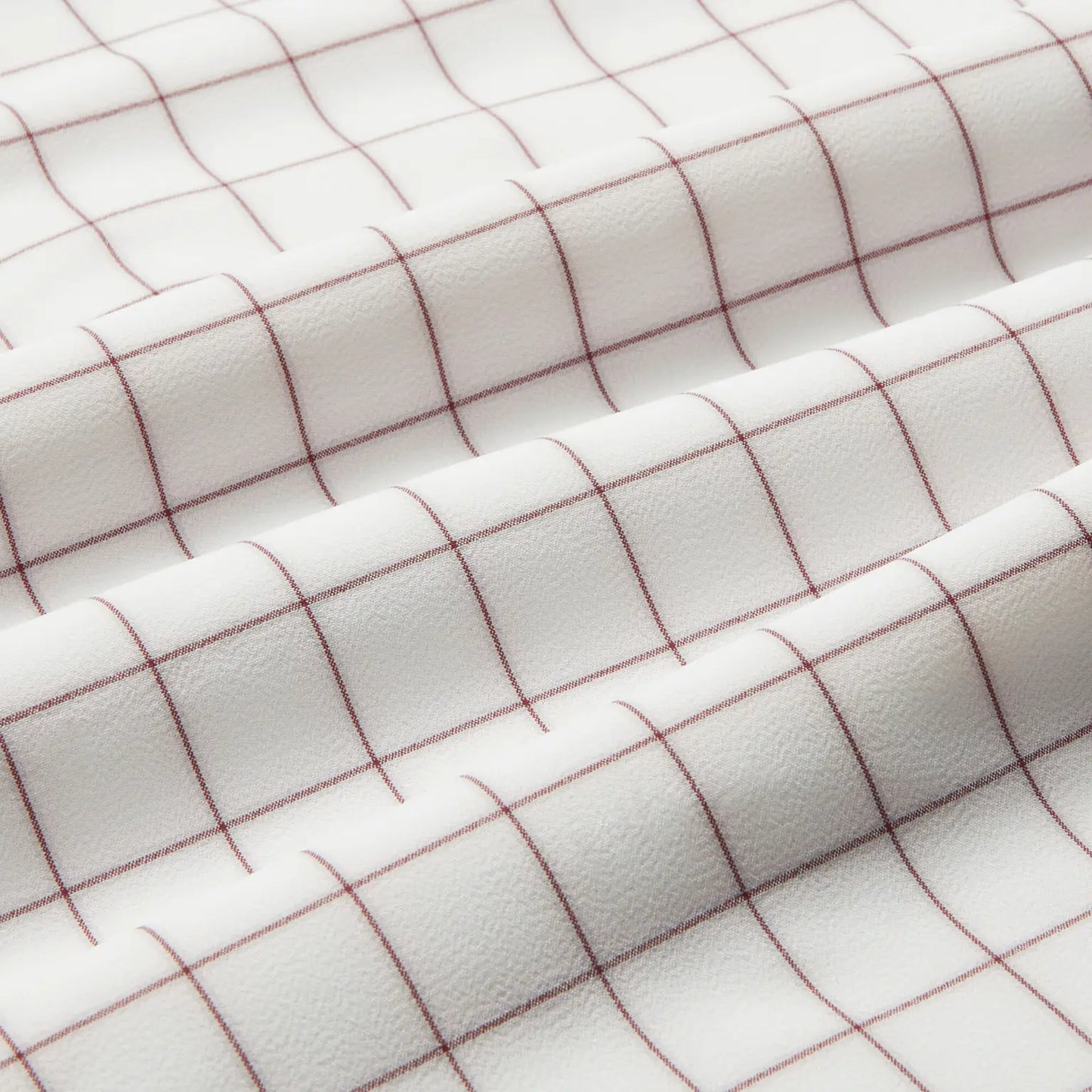 Leeward No Tuck LS - White Everett Plaid