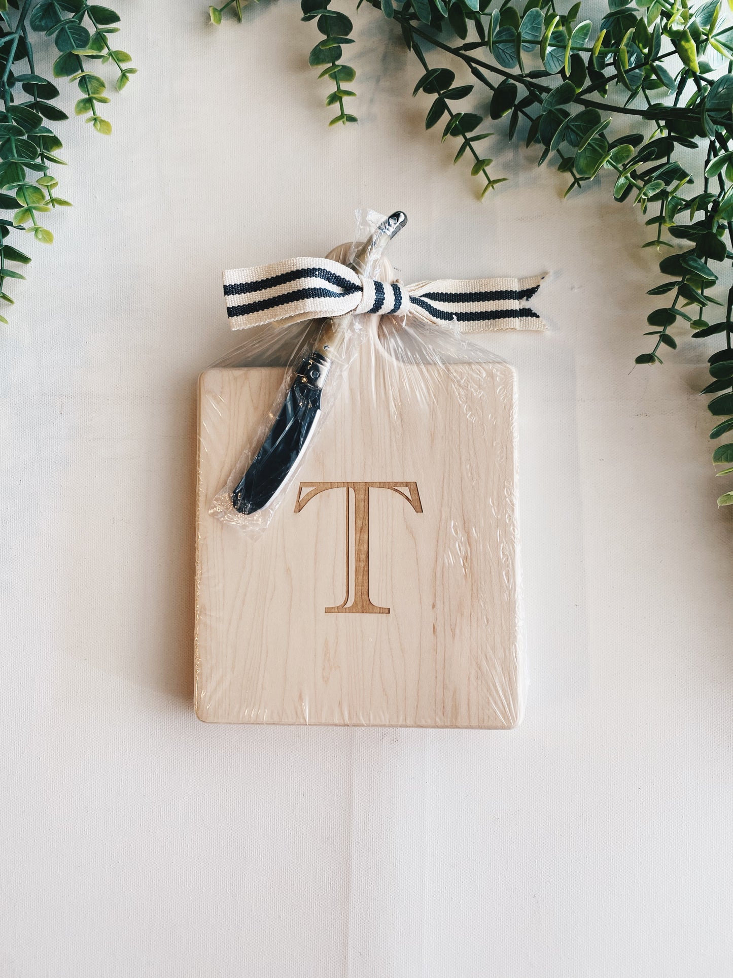 Monogram Artisan Board w/ Spreader