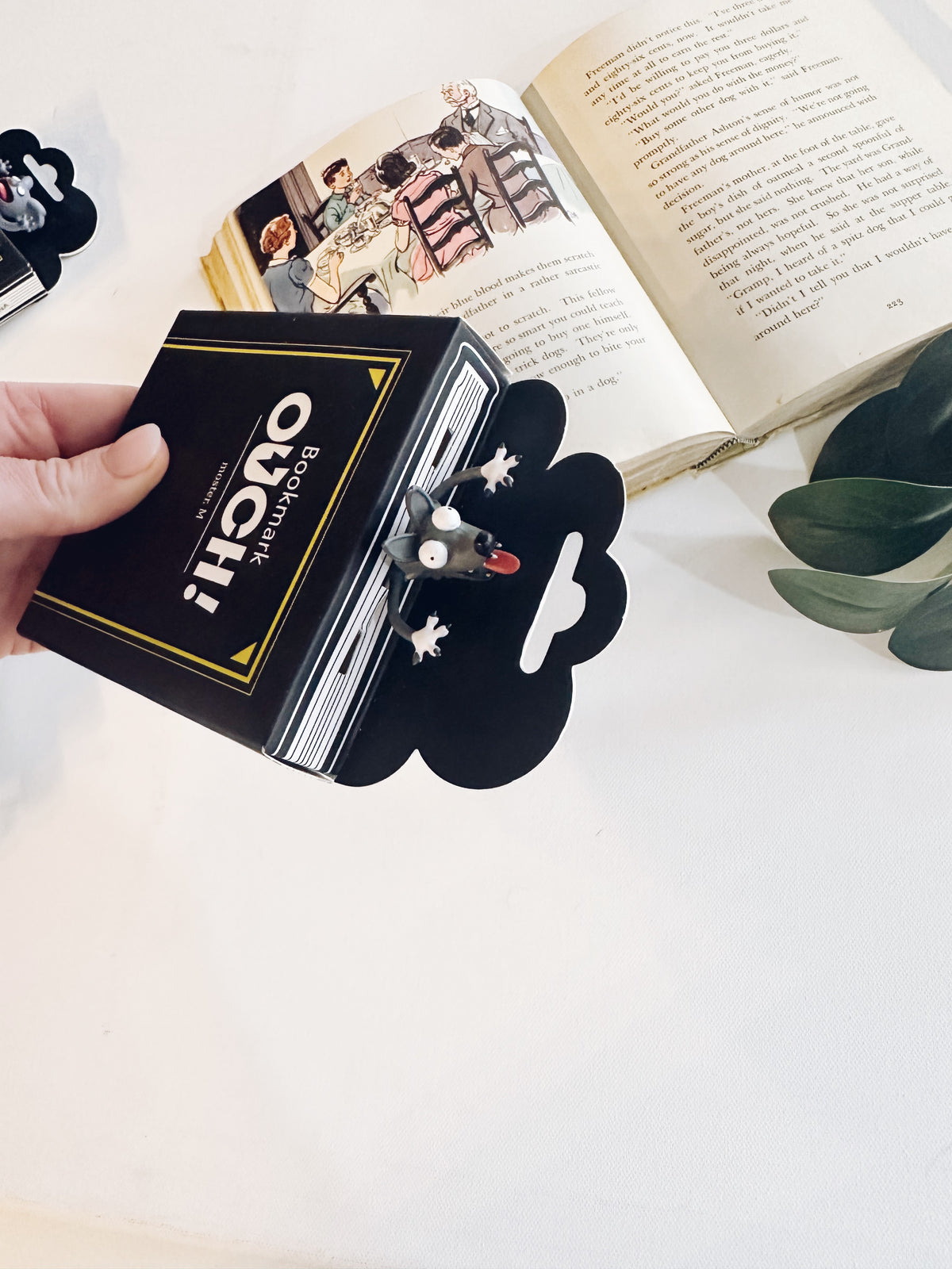 Ouch 3D Bookmark