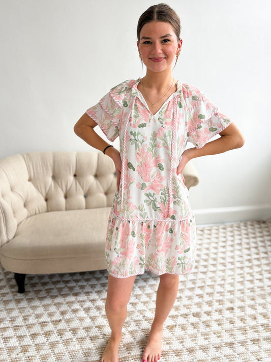 Peyton Floral Mini Dress