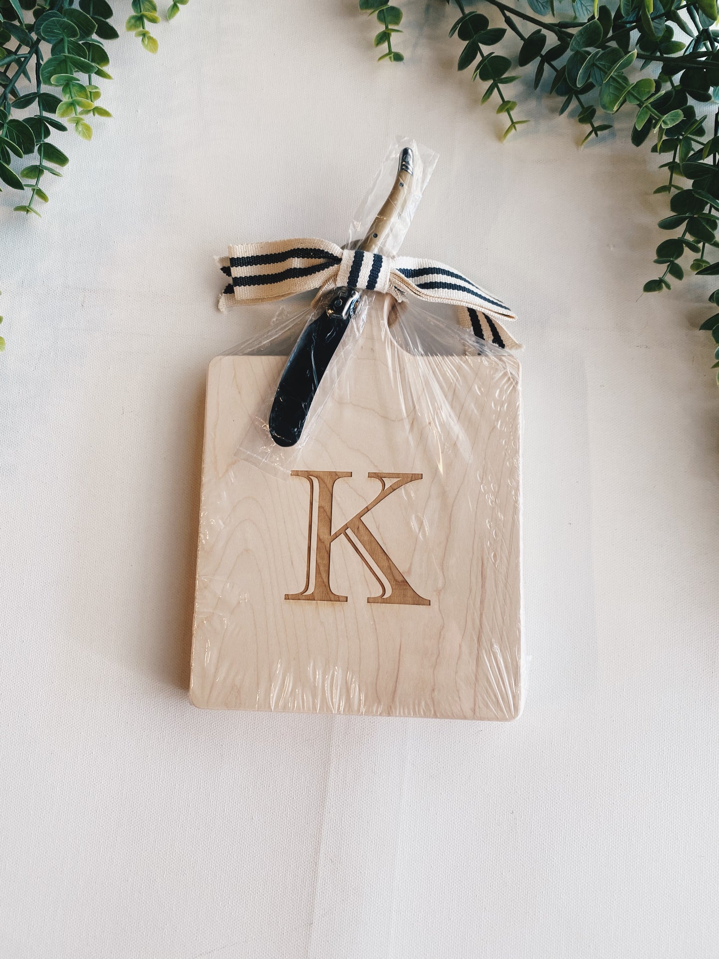 Monogram Artisan Board w/ Spreader